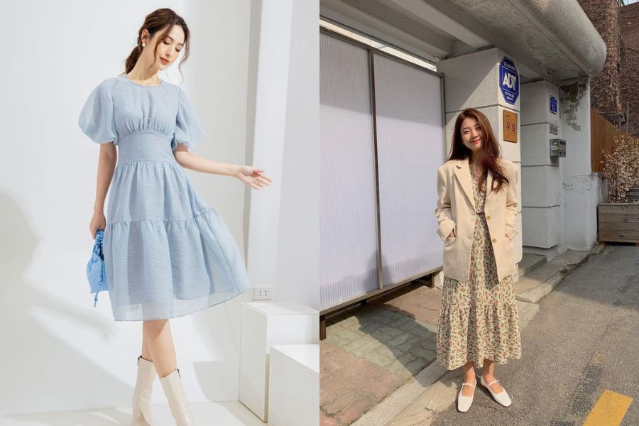 phối đồ nữ với áo khoác blazer