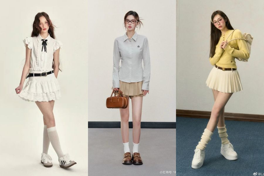 Phối đồ style Hàn Quốc mang lại sự trẻ trung năng động